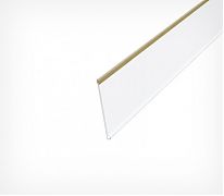 Полочные ценникодержатели, Ценникодержатели с клеящейся лентой, DBR. Продажа POS-материалов от производителя по низким ценам. Подберем ценникодержатели для Ваших стеллажей, оперативная доставка - Ценникодержатель полочный крепление скотч DBR 52