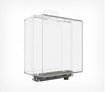 Навесное оборудование, Противокражные боксы, крючки для экономпанелей. Продажа Противокражный бокс-сейфер EUROBOX-L и предоставление услуг высокого качества в интернет-магазине Posmshop.